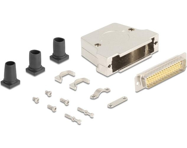 Delock - Datenanschluss - HD-50 (M) zu 50 Lötstifte - Silber (67140) - 4043619671403 - image 1