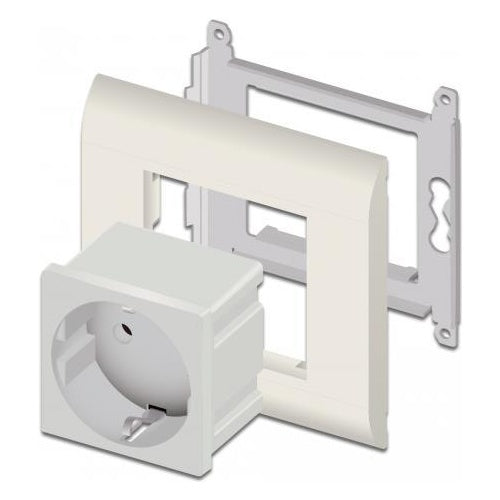 Delock Easy 45 Schutzkontakt-Steckdose 45 x 45 mm 10 Stück (81320) afbeelding 1