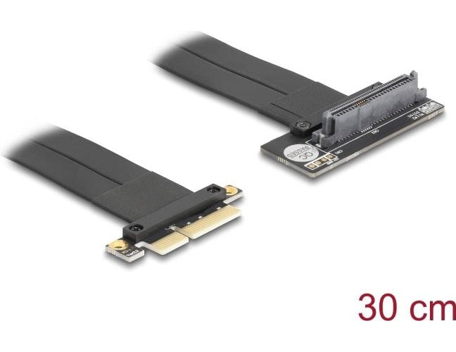 Delock Riser Karte PCI Express 3.0 x4 Stecker zu U.2 SFF-8639 SSD Slot 90° gewinkelt mit (81506) afbeelding 1