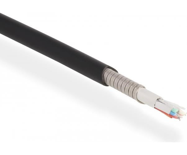 Delock - High Speed - HDMI-Kabel - HDMI männlich zu HDMI männlich - 10,0m - Hybrid Kupfer/Kohlefaser - Schwarz - Active Optical Cable (AOC), Support von 8K 60 Hz, Metallarmierung, bis zu 48 Gbps Datentransferrate (86029) afbeelding 1