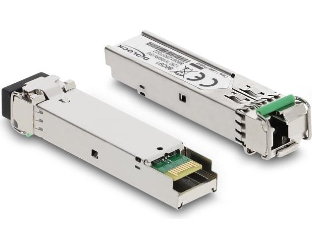 Delock SFP Modul 1000Base-BX SM TX 1550 RX 1310 nm DDM (86091) - 4043619860913 - image 1