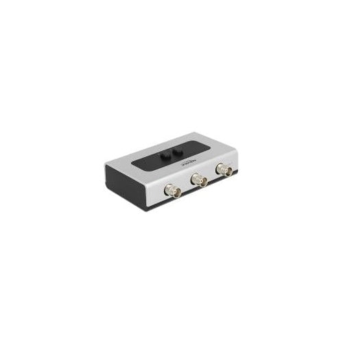 DeLock Switch BNC 2 port manual bidirectional - Video-Schalter - 2 x Composite Video - Desktop (87669) afbeelding 1