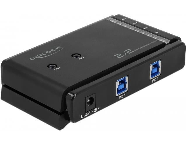 Delock USB 3.0 Matrix Switch 2 x 2 (87736) afbeelding 1