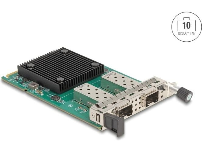 Delock OCP 3.0 Karte zu 2 x SFP+ 10 Gigabit LAN (88386) afbeelding 1