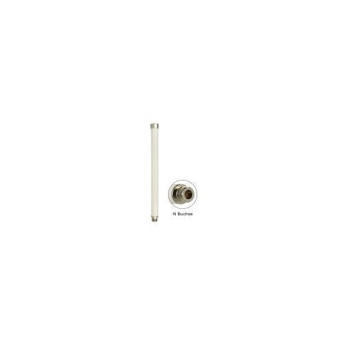 DeLOCK WLAN antenna - Antenne - 802,11 a/h/b/g/n/ac - außen - 8 dBi - ungerichtet - weiß (88821) afbeelding 1