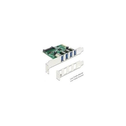 Delock PCI Express Karte > 4 x extern USB 3.0 (89360) afbeelding 1