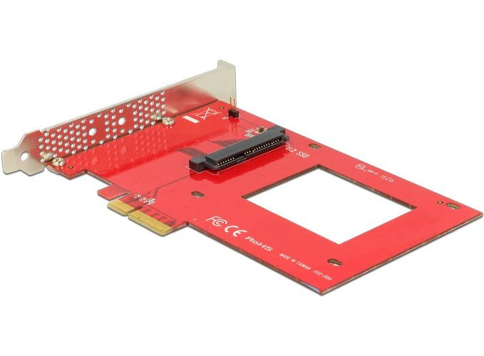 Delock PCI Express x4 Karte > 1 x intern U.2 NVMe SFF-8639 (89469) afbeelding 1