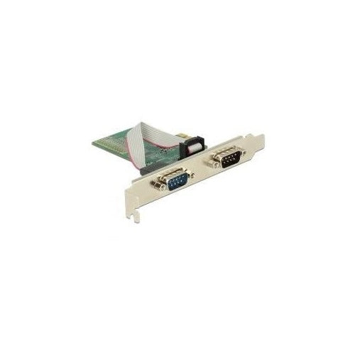 Delock PCI Express Karte zu 2 x Seriell RS-232 (89555) - 4043619895557 - image 1