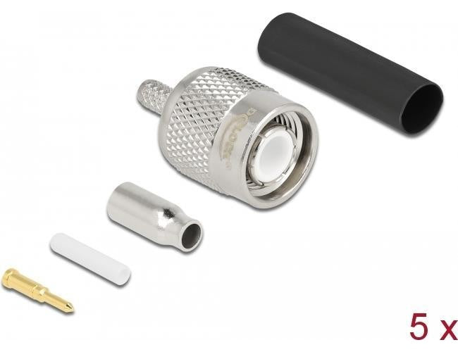 Delock - Antennenanschluss - TNC (M) quetschen - RG-174/RG-316 (90015) afbeelding 1