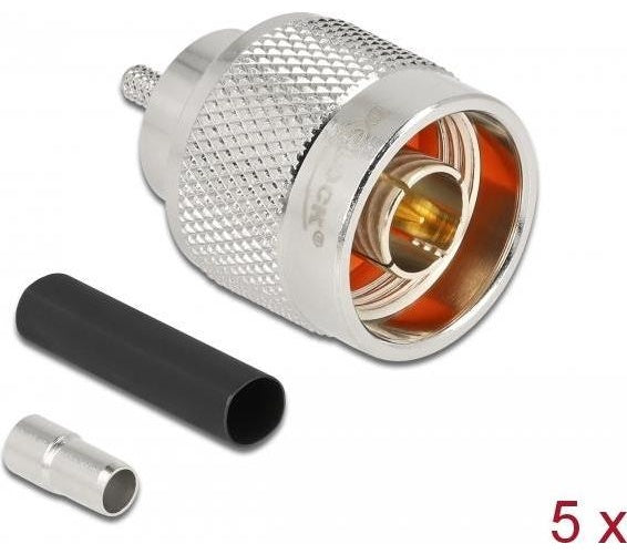 Delock - Antennenanschluss - N-Anschluss (M) quetschen - RG-174/RG-316 (90017) afbeelding 1