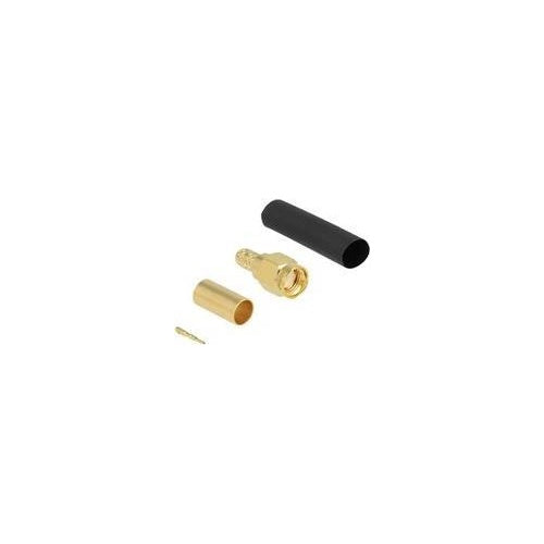 Delock - Antennenanschluss - SMA (M) quetschen - LMR-200 (90035) - 4043619900350 - image 1