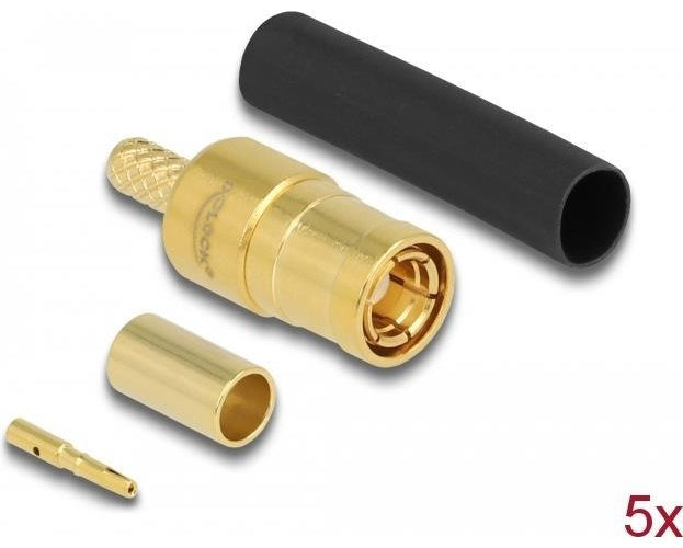 Delock - Antennenanschluss - SMB (M) quetschen - RG-174/RG-316 (90040) afbeelding 1