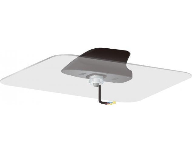 Delock - Antenne - Haifischflosse - Navigation, Mobiltelefon, Wi-Fi - 28 dBi, 3,5 dBi (für 698 - 960 MHz), 3 dBi (für 2400 MHz - 2,483,5 MHz), 3,5 dBi (für 1710 - 2690 MHz), 2 dBi (für 1,57542 GHz) - außen, innen, Autodach (90052) afbeelding 1