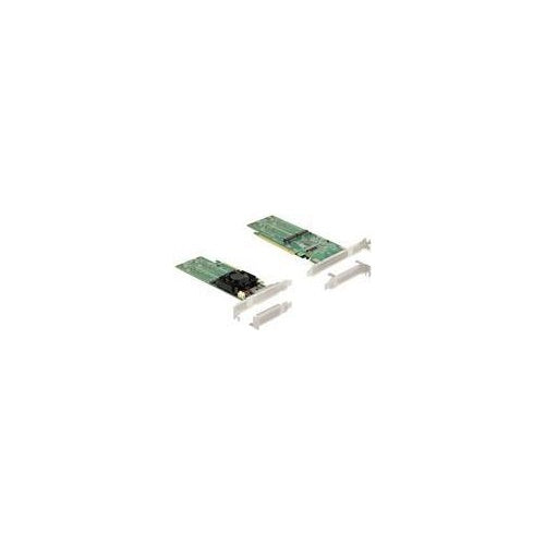 Delock - Speicher-Controller - M.2 - 4 Sender/Kanal - M.2 NVMe Card - Low-Profile - PCIe 3.0 x16 afbeelding 1
