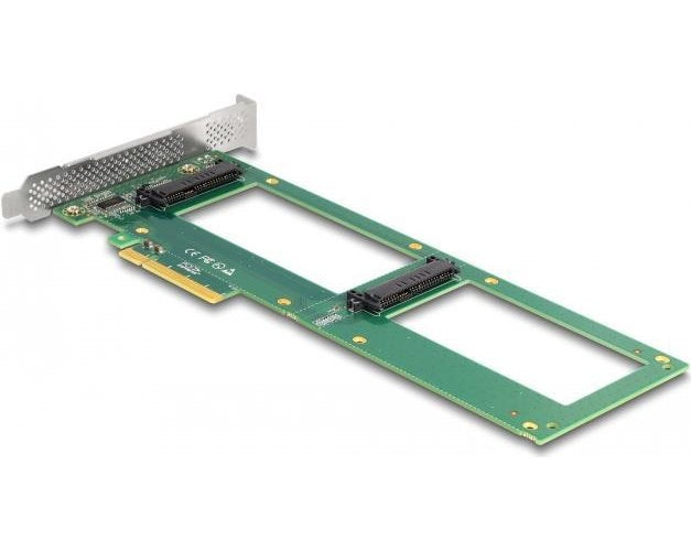 Delock - Speicher-Controller - 2.5" (6.4 cm) - U.2 NVMe - PCIe 4.0 x8 afbeelding 1