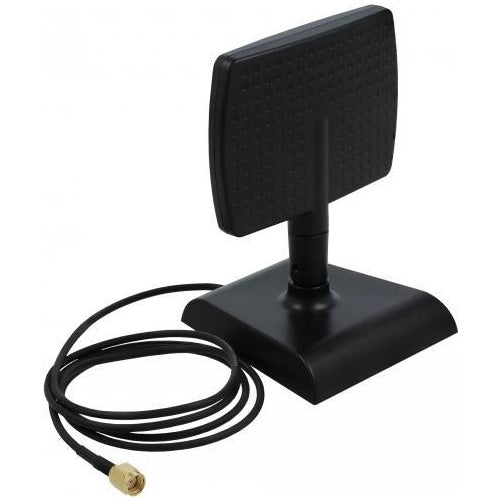 Delock - Antenne - Teller - Wi-Fi - 4 dBi (für 2,5 GHz), 6 dBi (für 5,7 GHz) - gerichtet - magnetisch montierbar (90297) afbeelding 1
