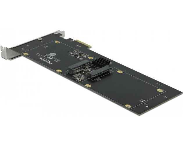 DeLOCK - Speichercontroller (RAID) - 4 Sender/Kanal - SATA 6Gb/s - 600MBps - RAID 0, 1, 10, JBOD - PCIe 2,0 x4 (90433) afbeelding 1