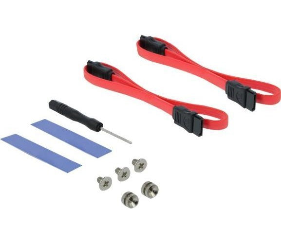 DeLOCK - Speicher-Controller - mSATA, M.2 - M.2 Card / mSATA Low-Profile - SATA 6Gb/s, PCIe 4,0 x16 (90486) - 4043619904860 - image 1