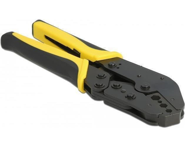 Delock - Crimpwerkzeug - Schwarz, Gelb (90528) afbeelding 1