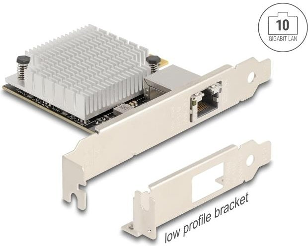 Delock PCI Express x4 Netzwerk Karte 10 Gigabit LAN 1 x RJ45 AQC107S (90758) afbeelding 1