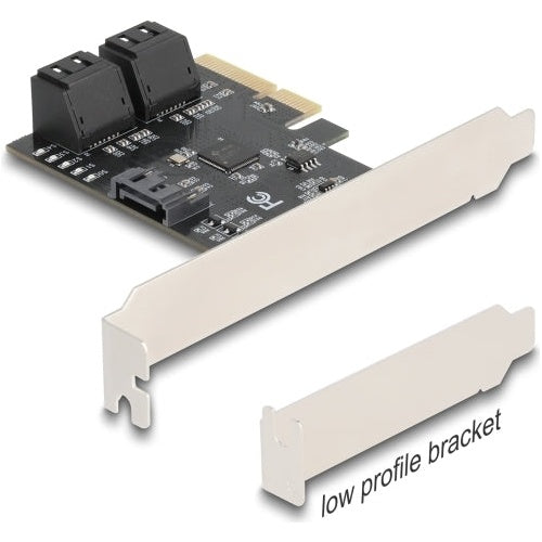 Delock PCI Express x4 Karte zu 5 Port SATA Kontroller - Low Profile (90890) afbeelding 1