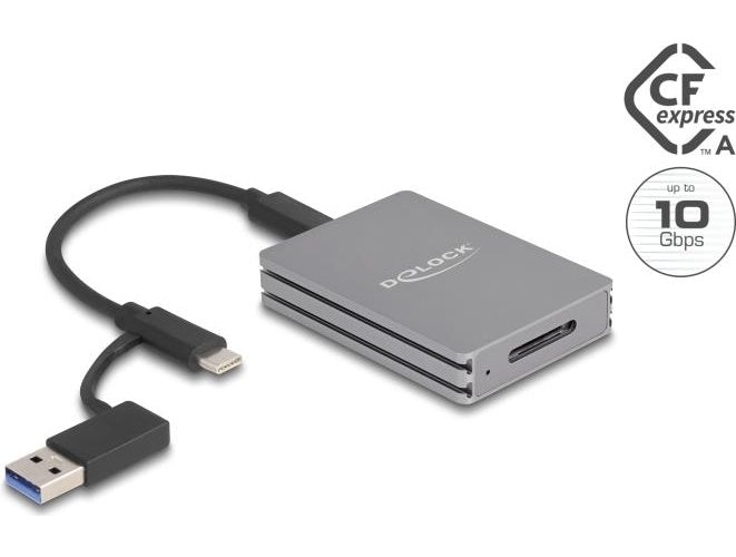 Delock - Kartenleser (CFexpress 2,0 Type A) - USB-C (91012) afbeelding 1