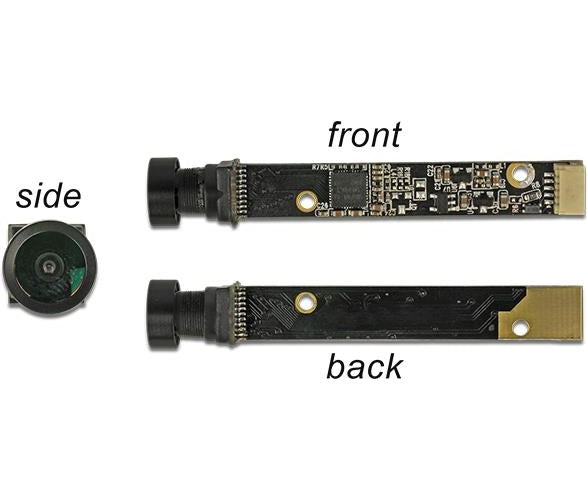 DeLOCK USB2.0 Kameramodul 5,04 Megapixel Optik seitlich 80° V5 Fixfokus - Sensorgröße: 1/4" (96382) afbeelding 1