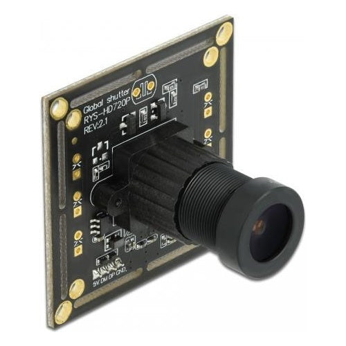 Delock USB 2.0 Kameramodul mit Global Shutter schwarz / weiß 0,92 Megapixel 36° Fixfokus (96397) afbeelding 1