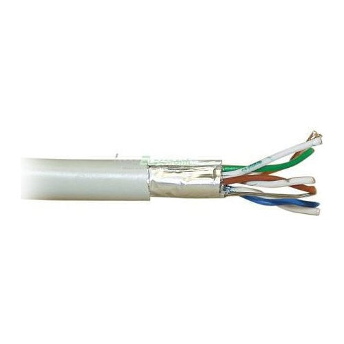 InLine® Patchkabel Cat.5e, grau, F/UTP, AWG26 CCA, PVC, 100m (72198) afbeelding 1