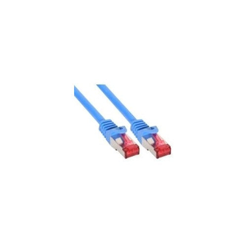 InLine® Patchkabel, S/FTP (PiMf), Cat.6, blau, 30m (76430B) - 4043718037094 - image 1