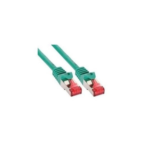 InLine® Patchkabel, S/FTP (PiMf), Cat.6, grün, 30m (76430G) afbeelding 1