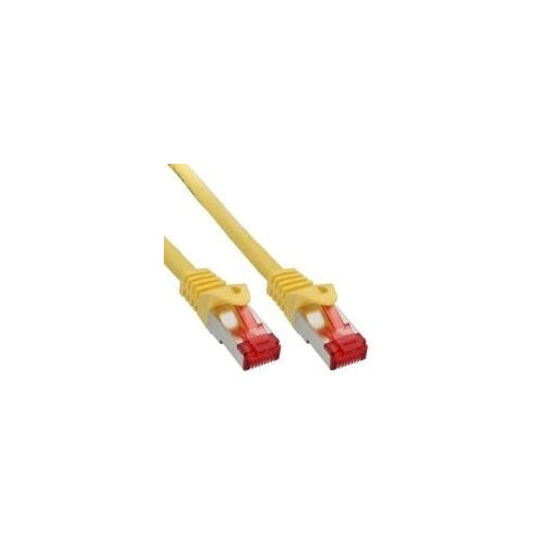 InLine® Patchkabel, S/FTP (PiMf), Cat.6, gelb, 30m (76430Y) afbeelding 1