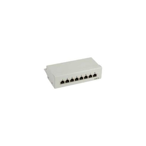 InLine - Patch Panel - 8 Ports - Beige (76208A) - 4043718084135 - image 1
