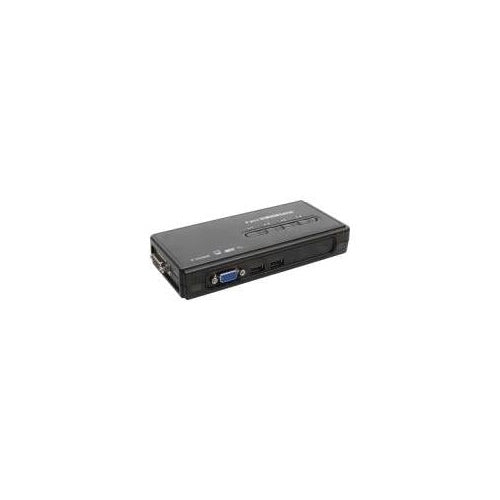 InLine KVM Switch 4-> 1 USB-VGA mit Kabelsatz (60614H) afbeelding 1