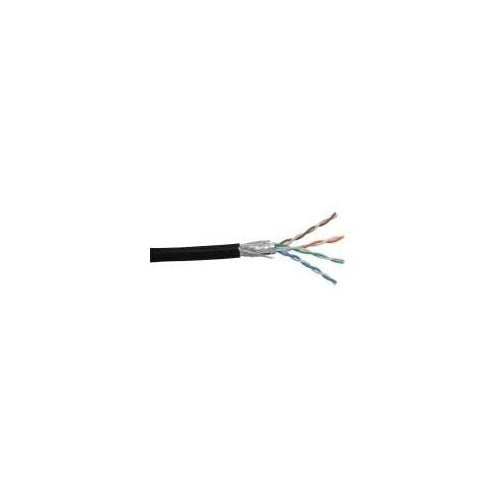 InLine® Patchkabel Cat.5e, schwarz, SF/UTP, AWG26, PVC, 100m (72099S) afbeelding 1