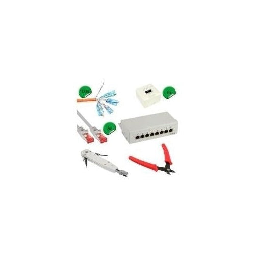 InLine® Cat.6 Netzwerk Installations Kit (20155I) afbeelding 1
