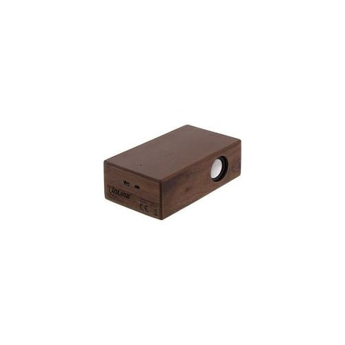 InLine woodbrick - Lautsprecher - tragbar - kabellos - Bluetooth - 3 Watt - Nußbaum (55381H) - 4043718218097 - image 1
