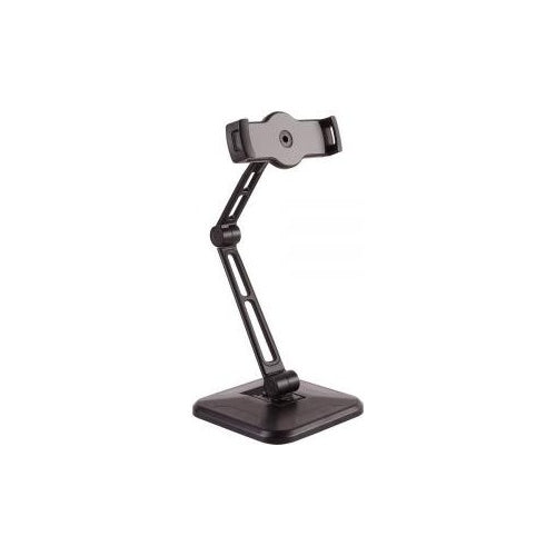 InLine - Verstellbarer Arm (Schwenkdoppelarm) für Tablett - Schwarz - Bildschirmgröße: 11,9-32,8 cm (4.7"-12.9") - Wandmontage möglich, Tischmontage (23154A) afbeelding 1