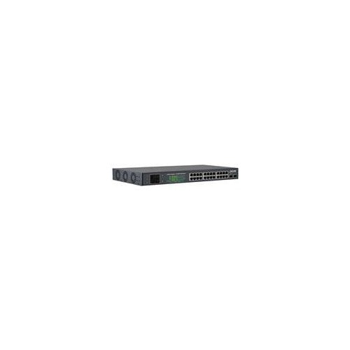 InLine 32324P - Switch - nicht verwaltet - 24 x 10/100/1000 (PoE+) + 2 x Gigabit SFP (Uplink) - an Rack montierbar - PoE+ (380 W) (32324P) afbeelding 1