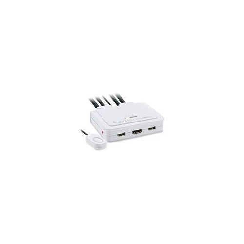 INLINE 62613I - KVM-/Audio-/USB-Switch - 2 x KVM/Audio/USB - 1 lokaler Benutzer - Desktop afbeelding 1