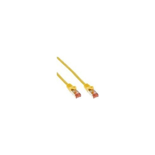 70er Bulk-Pack Patchkabel - S/FTP (PiMf) - Cat.6 - 250MHz - PVC - Kupfer - gelb - 1m (B-76411Y) afbeelding 1