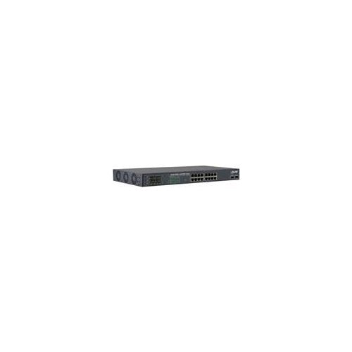 InLine 32316P - Switch - 16 x 10/100/1000 (12 PoE+, 4 PoE++) + 2 x Gigabit SFP - an Rack montierbar - PoE++ (300 W) (32316P) afbeelding 1