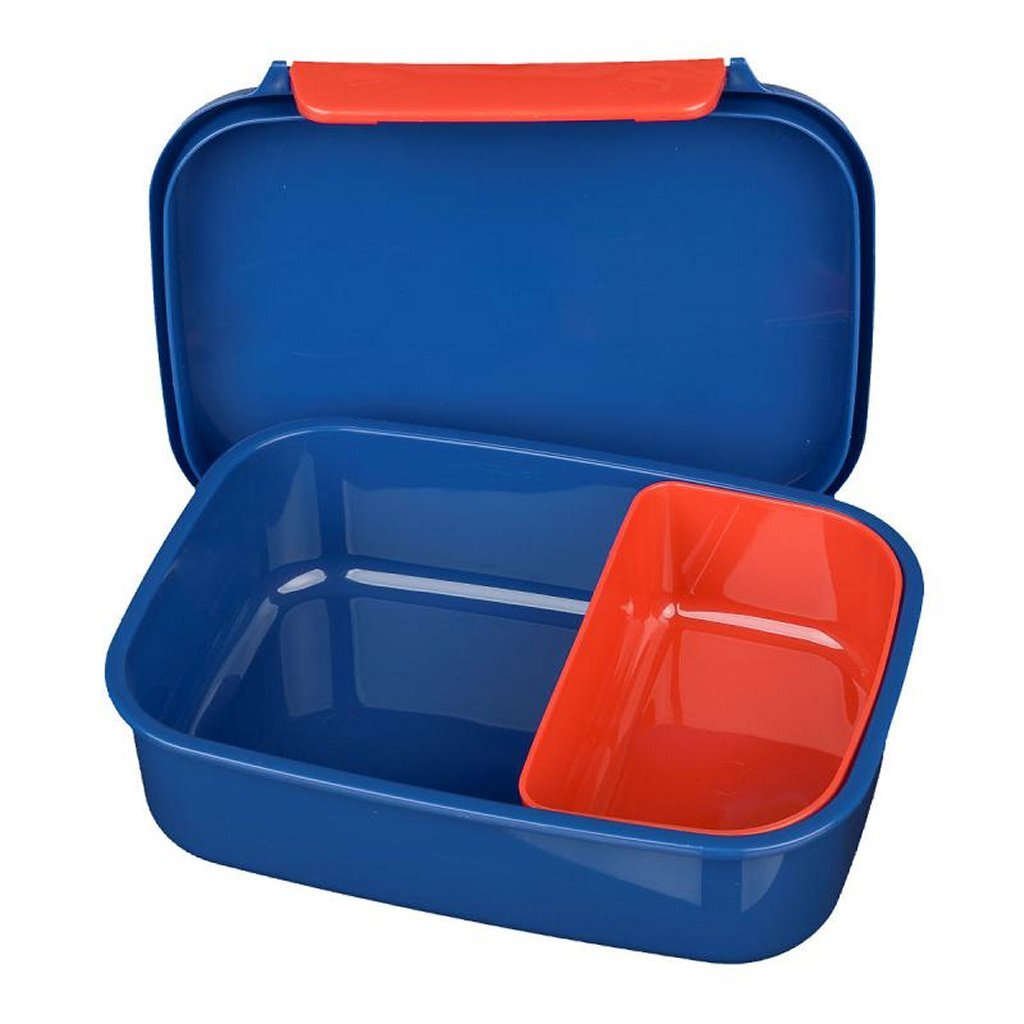Spiderman Lunch Box Blue/Red