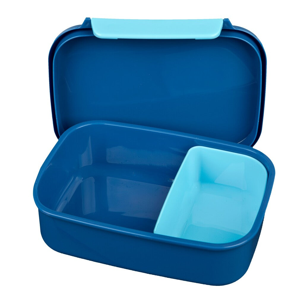Paw Patrol Lunchbox Blue with 2 Compartments - Ideal for School - 18 x 13.5 x 6 cm