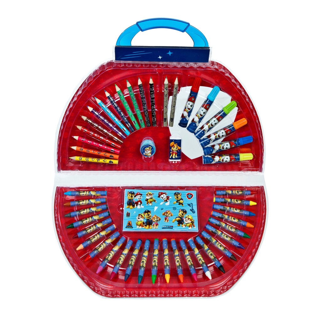 Paw Patrol Coloring Case 51-piece Set for Kids