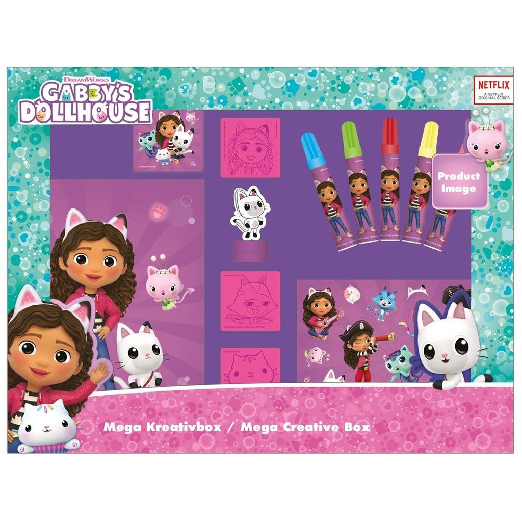 Gabby's Dollhouse Mega Creative Set - Drawing and Stamping