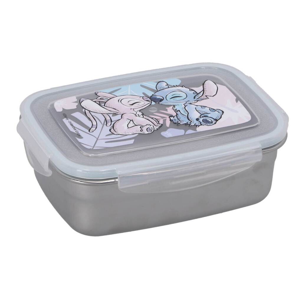 Disney Stitch Lunch Box 550 ml Stainless Steel