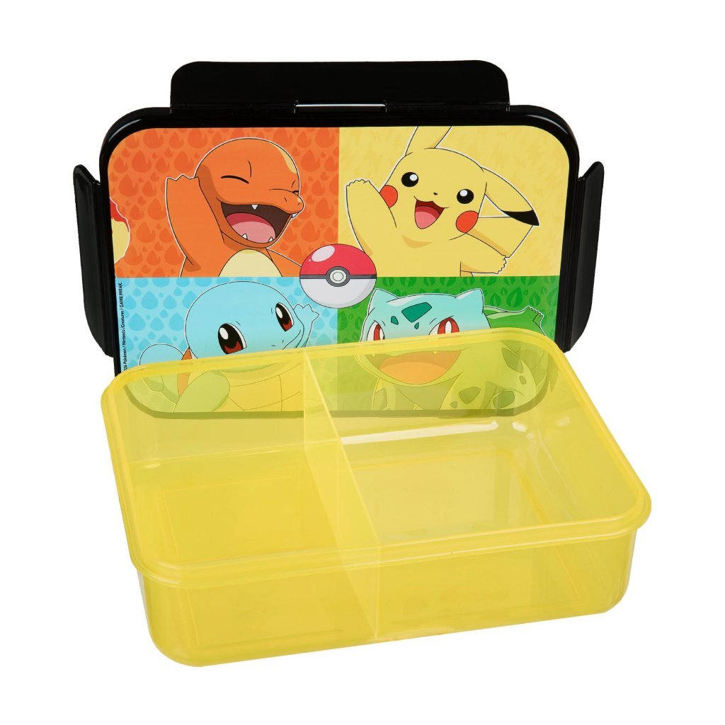Pok&eacute;mon Lunchbox Zwart/Geel