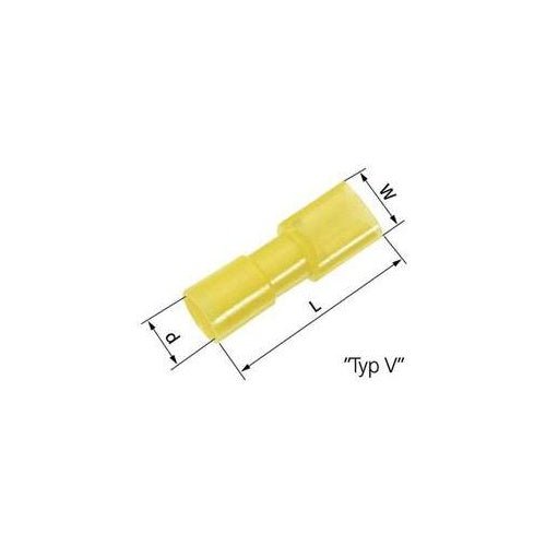 Lapp L-RC 63 V - L-RC 63 V - Gelb - Weiblich - Gerade - Messing - Polyamid - Messing (61794971) afbeelding 1