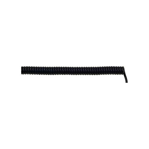 LAPP 73220241 Spiralkabel UNITRONIC® SPIRAL 200 mm / 800 mm 2 x 0.25 mm² Schwarz 5 St. (73220241) afbeelding 1